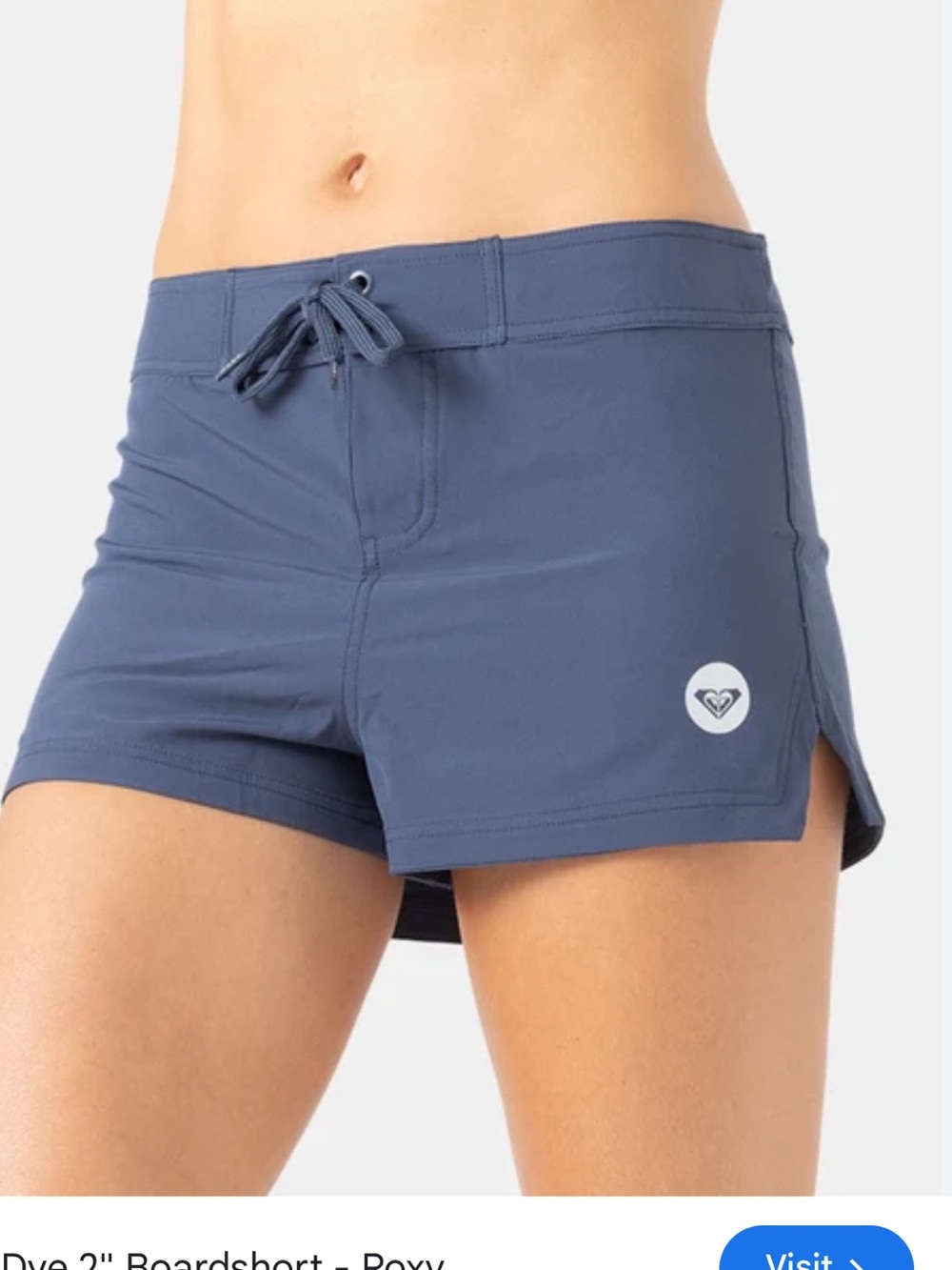 ROXY To Dye 2" Boardshort size Large NWT